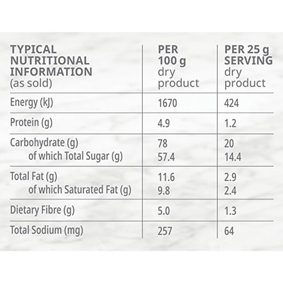CARTE d'OR Chocolate Instant Dessert - 3 Kg - Carte D’Or Instant Desserts are profitable, great tasting and quick to make.